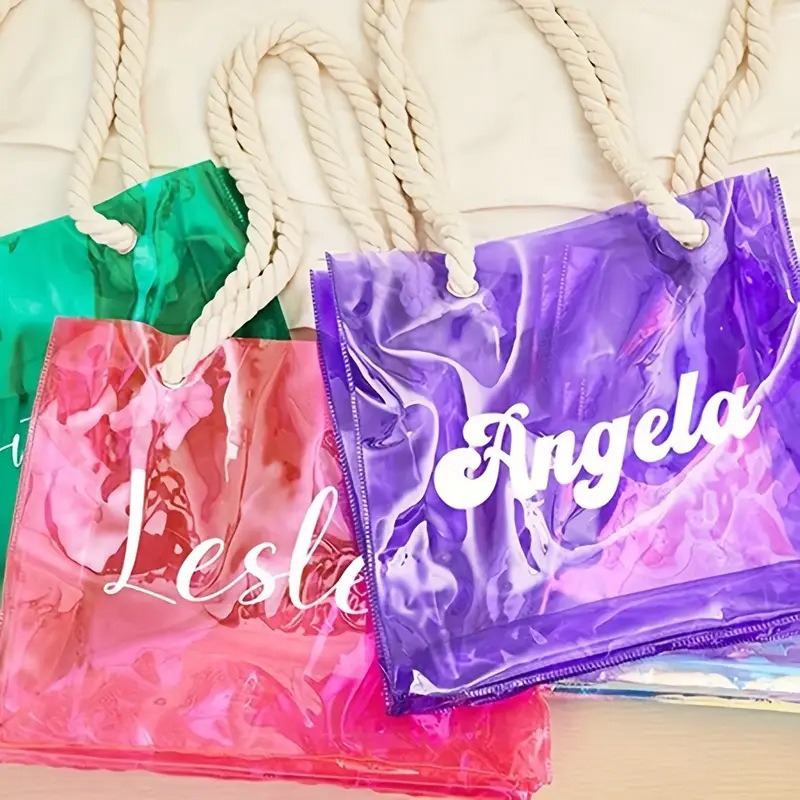 Personalized Transparent Waterproof Bag